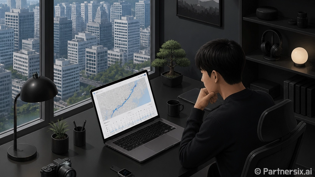 구글 타임라인 추출…
