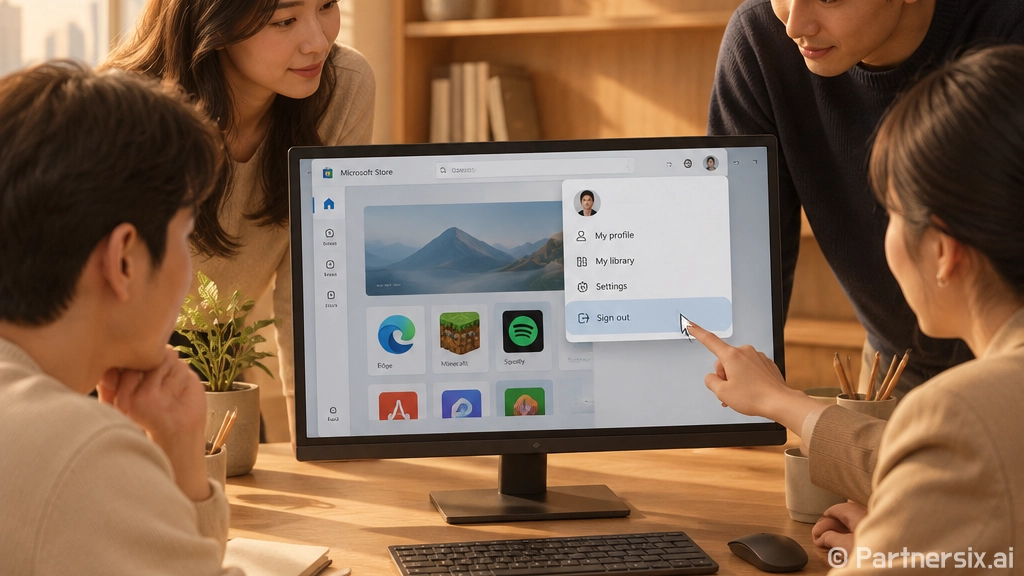 앱스토어 로그아웃하는 방법, 윈도우 Microsoft Store 계정 꼬였을 때 이렇게 바꾸면 됩니다