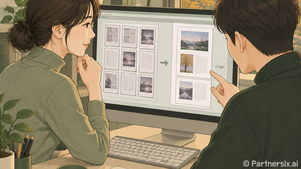 JPGPDF변환 하는 방법, 윈도우에서 품질 안 깨지게 묶는 법