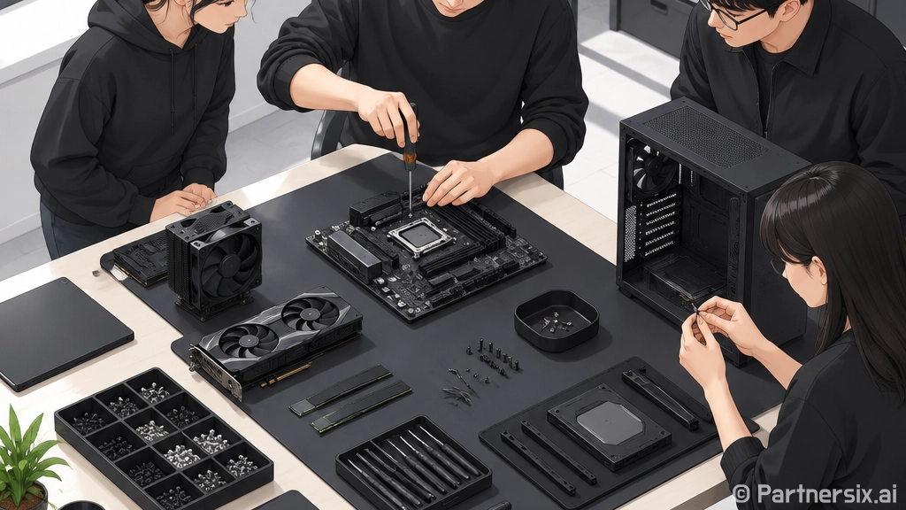 PC 조립 초보자를 위한 드라이버 잘 치는 법, 나사산 안 망가뜨리는 방법