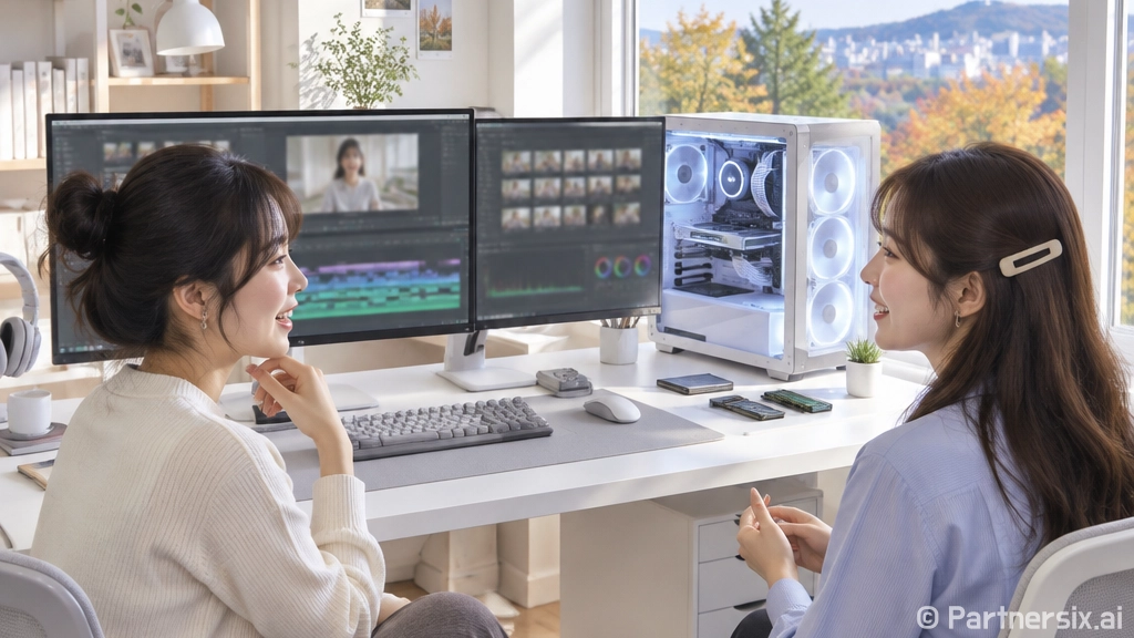 틱톡커 영상 편집용 PC 맞추는 방법, 체감 성능 기준으로 고르기