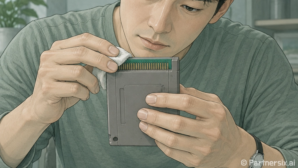 닌텐도게임팩 인식 …