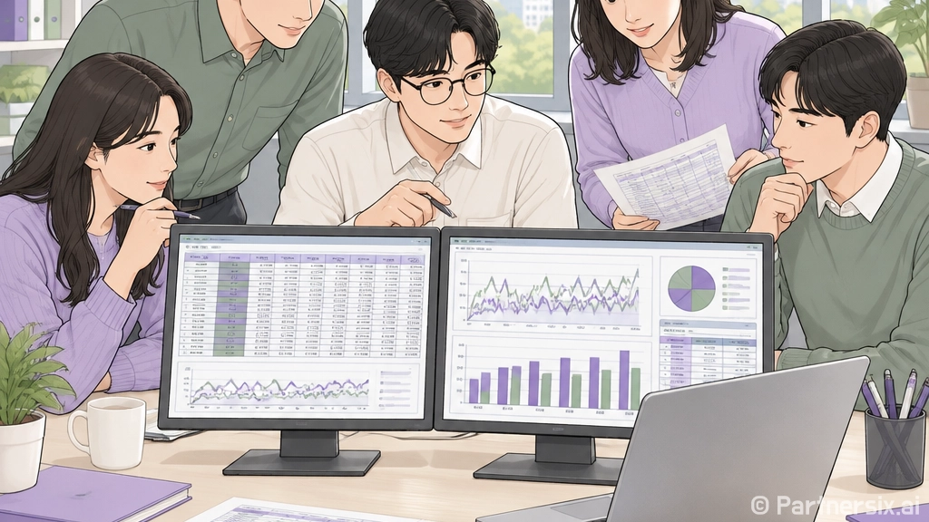 엑셀데이터분석으로 …