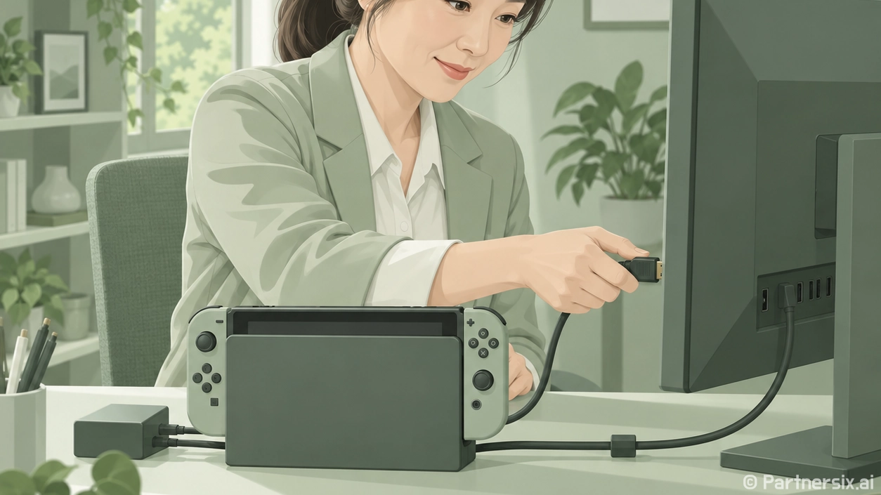 닌텐도스위치 화면을 PC 모니터로 쓰려면 이렇게 세팅하는 방법