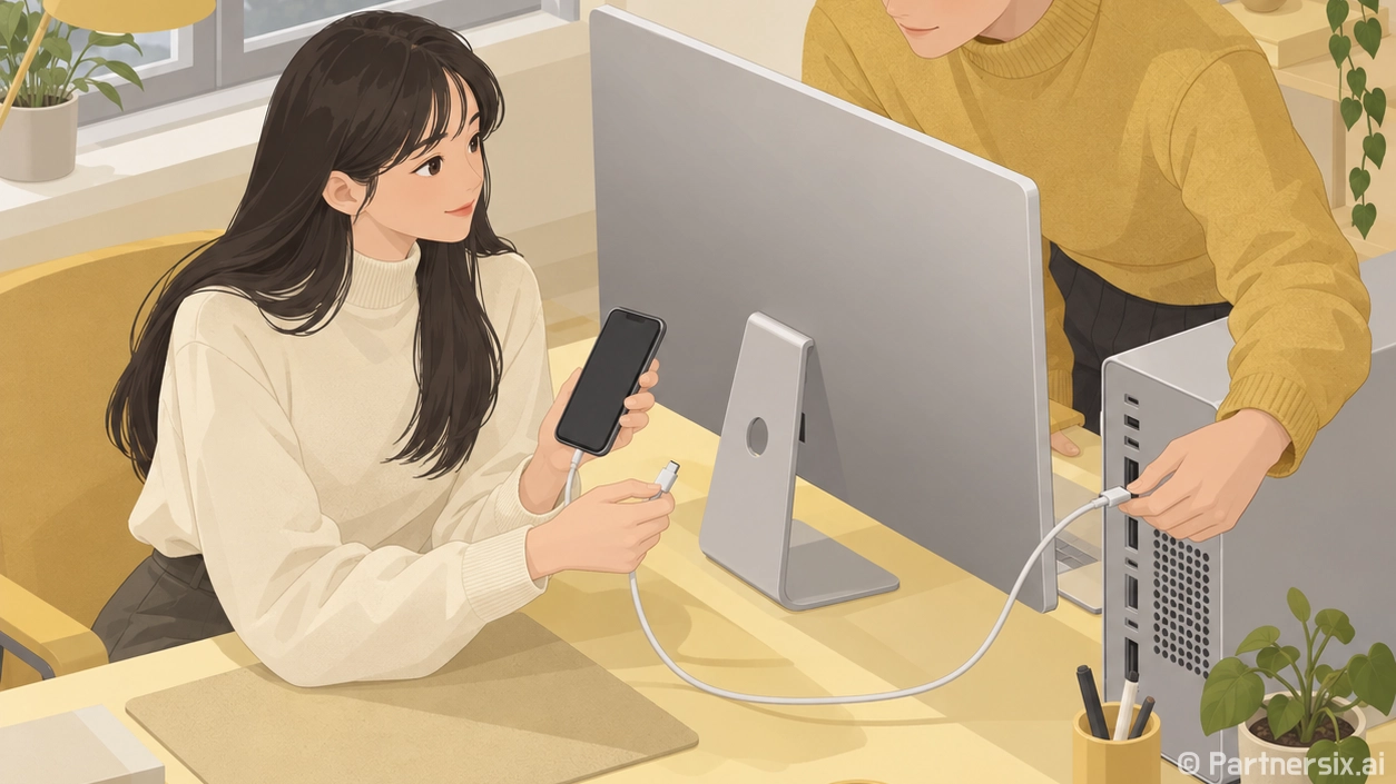 아이폰16프로 윈도우 PC에 제대로 연결하는 방법
