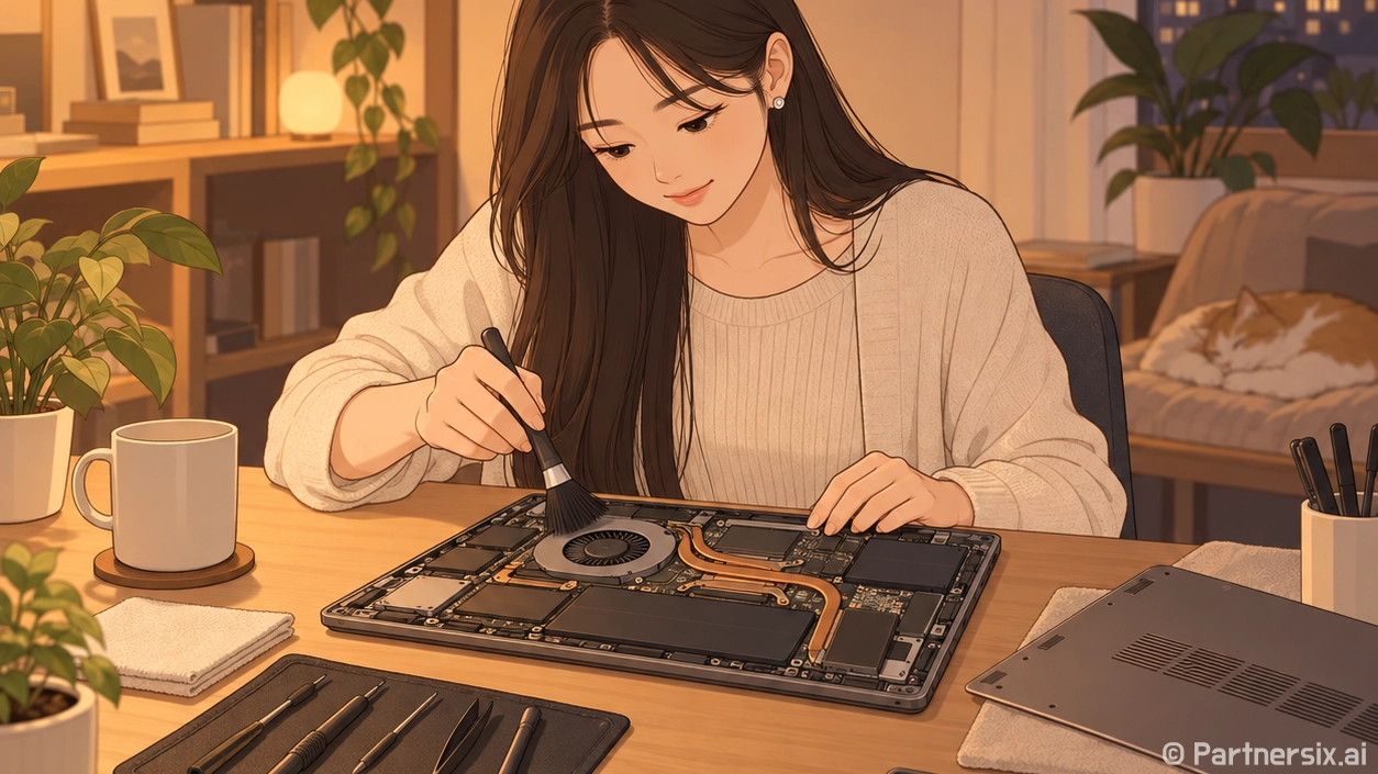 노트북청소 제대로 하는 방법, 팬 소음과 온도부터 잡으려면 이렇게