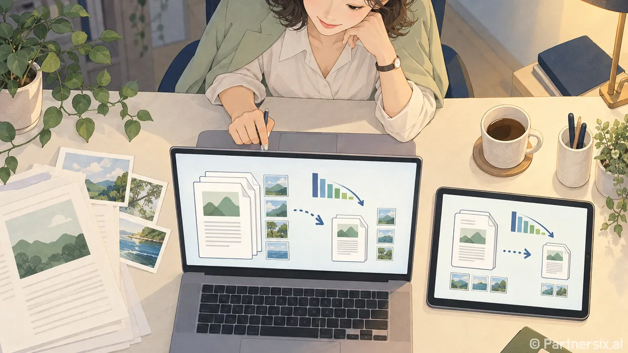 pdf 용량 줄이기 원본과 스캔본에 맞게 하는 방법