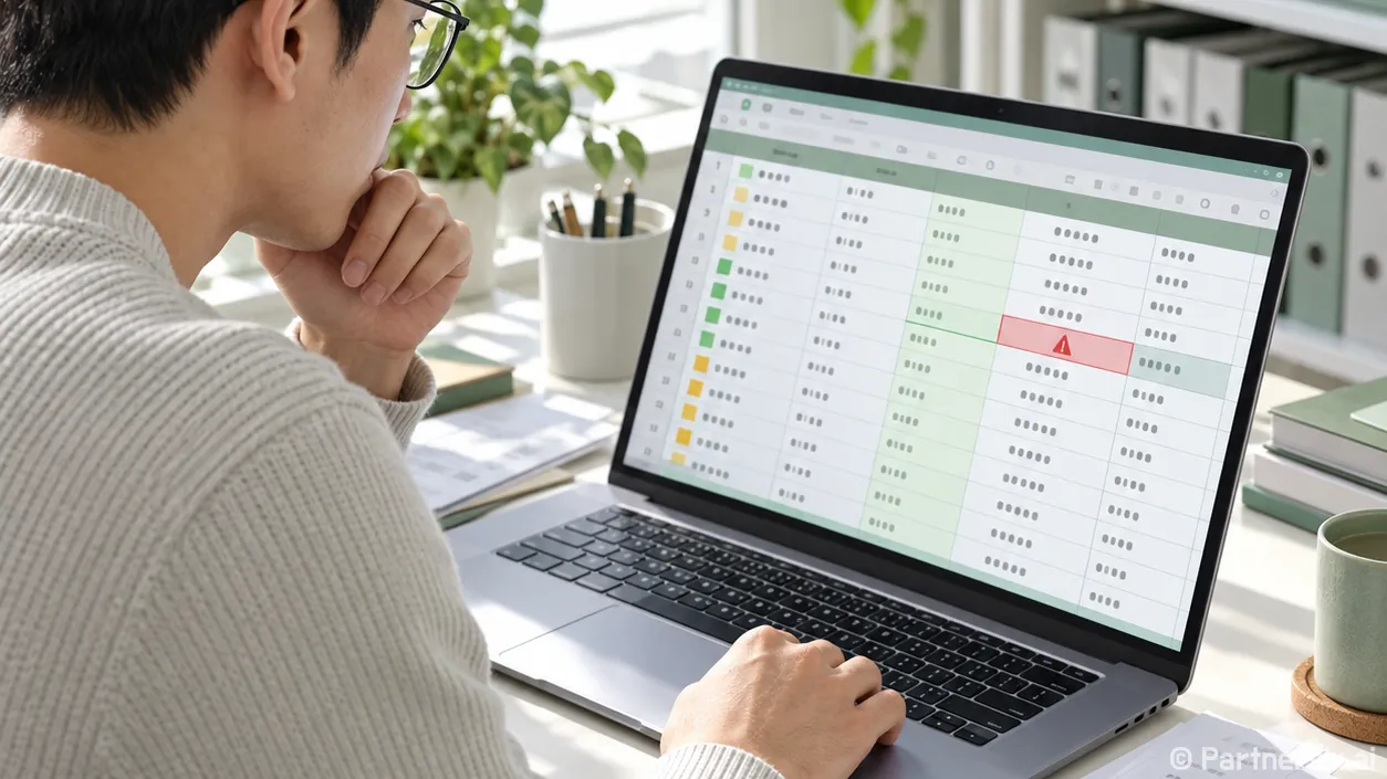 엑셀 vlookup NA 오류를 찾고 고치는 방법