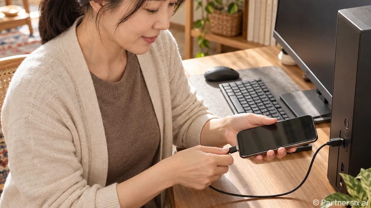갤럭시S25 사진을 윈도우 PC로 옮기는 방법