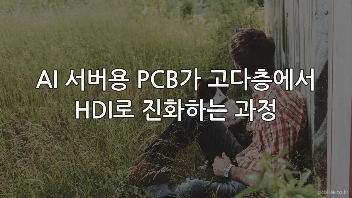 AI 서버용 PCB가 고다층에서 HDI로 진화하는 과정