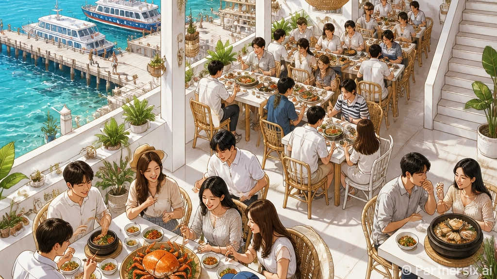 거제도 여행 맛집 실패 줄이는 방법, 배 시간에 맞춰 먹는 동선