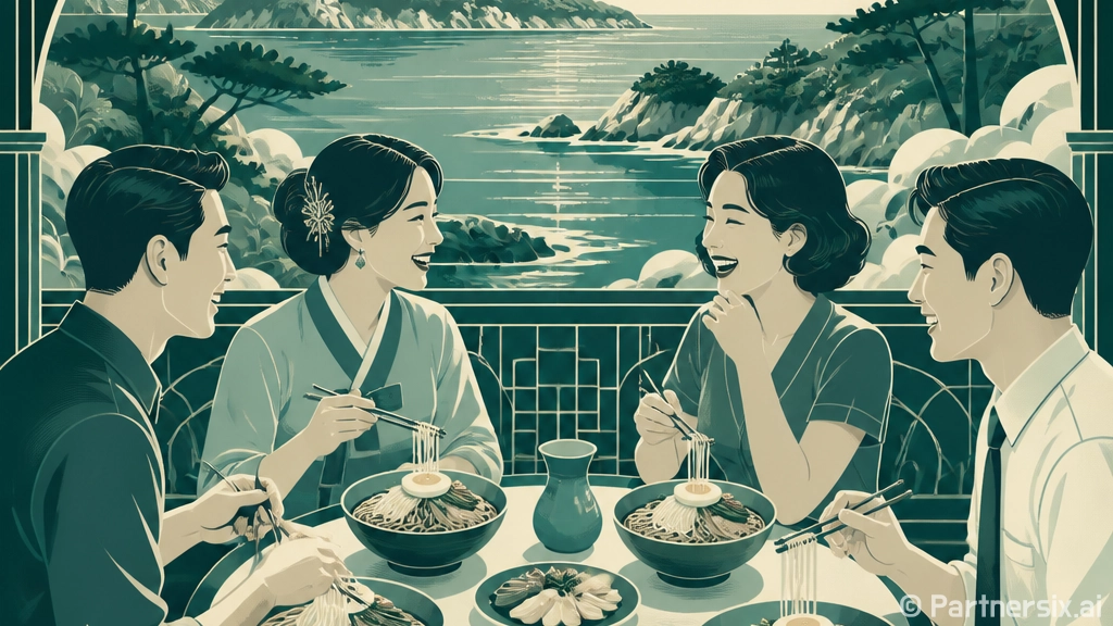 백령도 냉면 제대로…