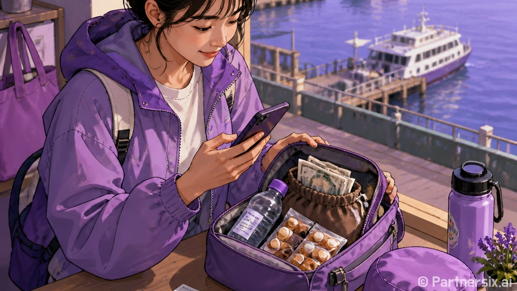 섬 여행 준비물 챙…