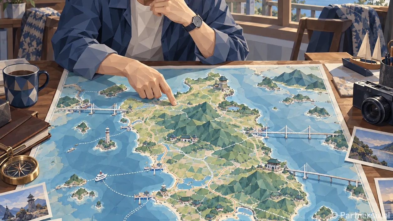 강화도 여행 지도 따라 동선 짜는 방법