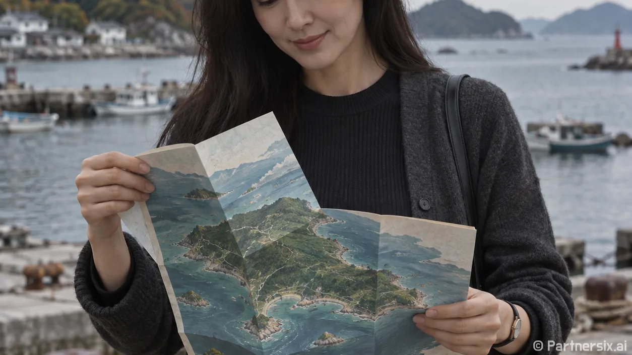청산도 여행 지도 배 시간에 맞춰 짜는 방법