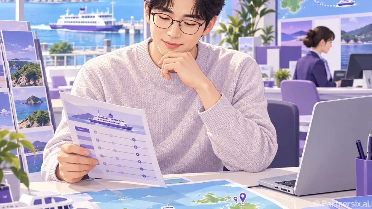 거문도 배편 예약하고 섬 일정 짜는 방법