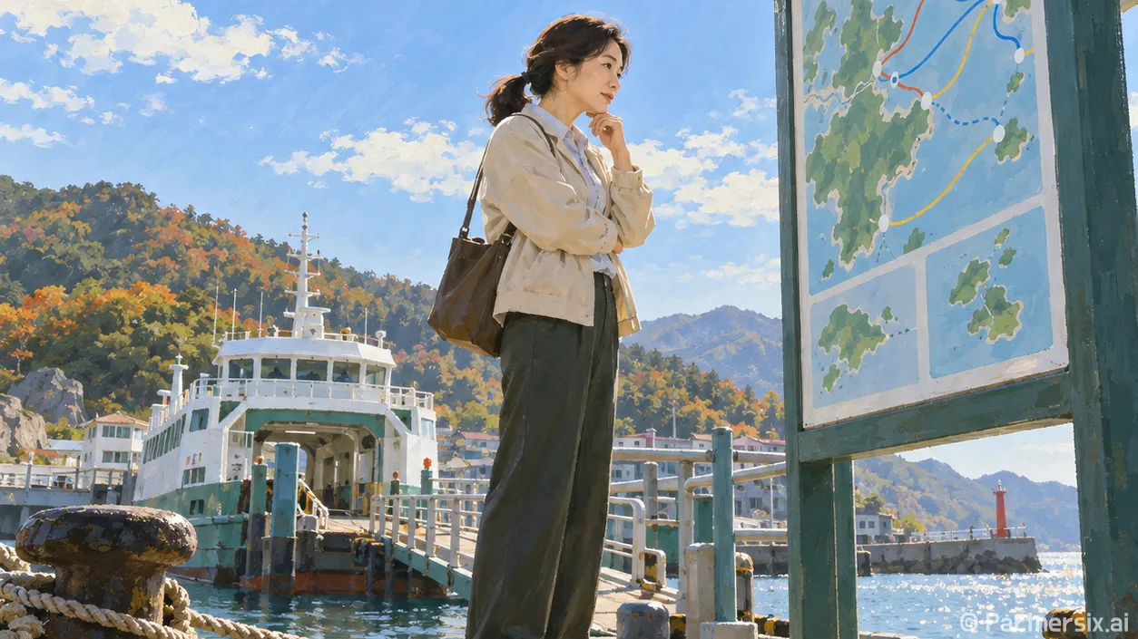 고군산군도 여행 배…