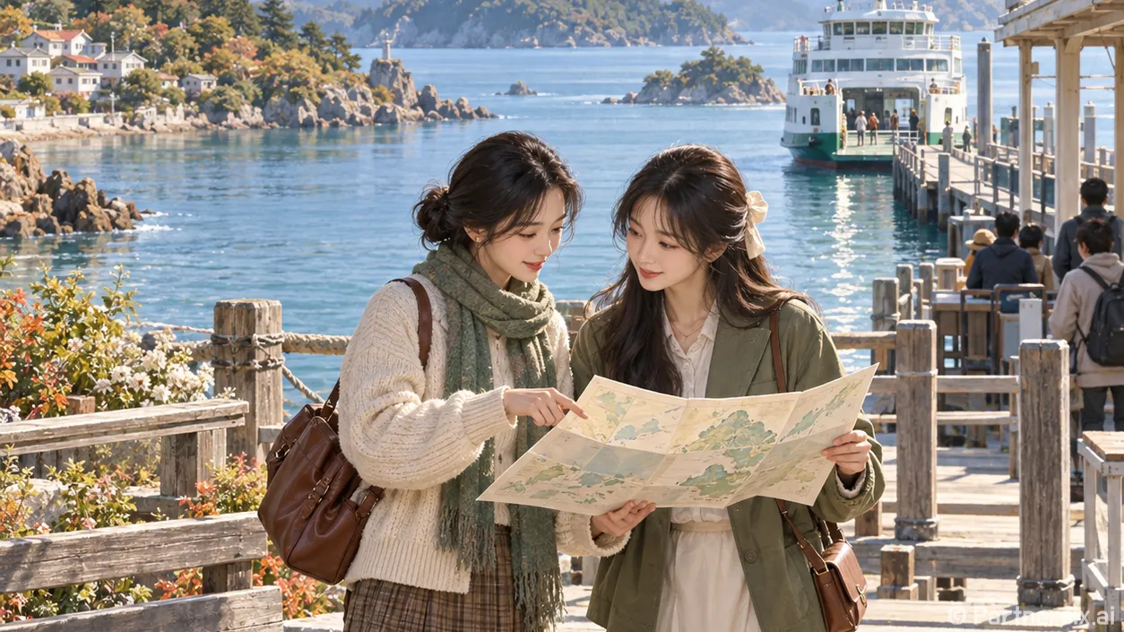 고대도 배편을 고를…