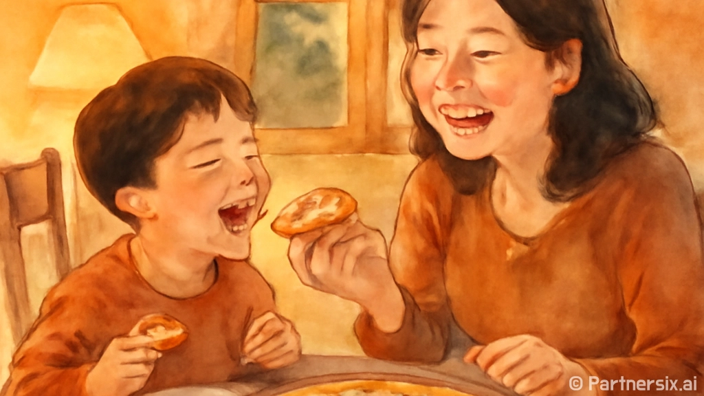 펜션 야식으로 피자…