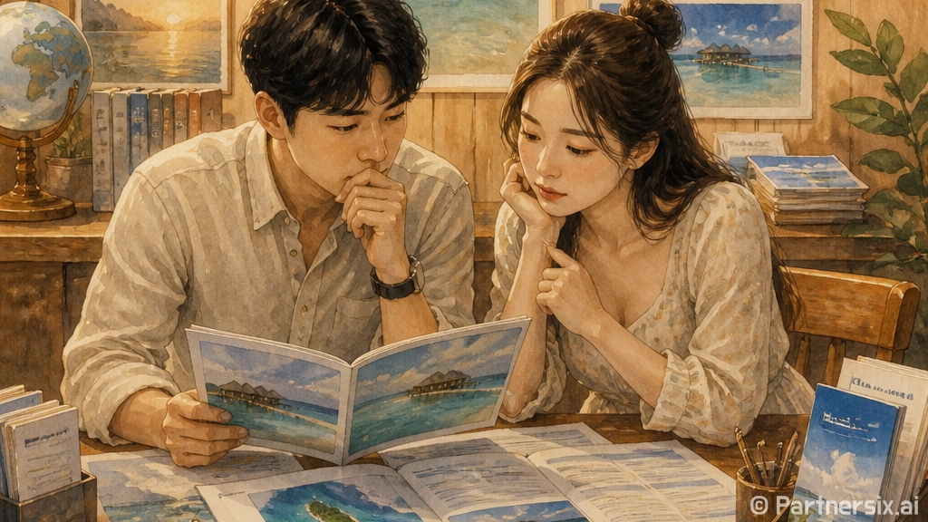 신혼여행여행사로 몰…