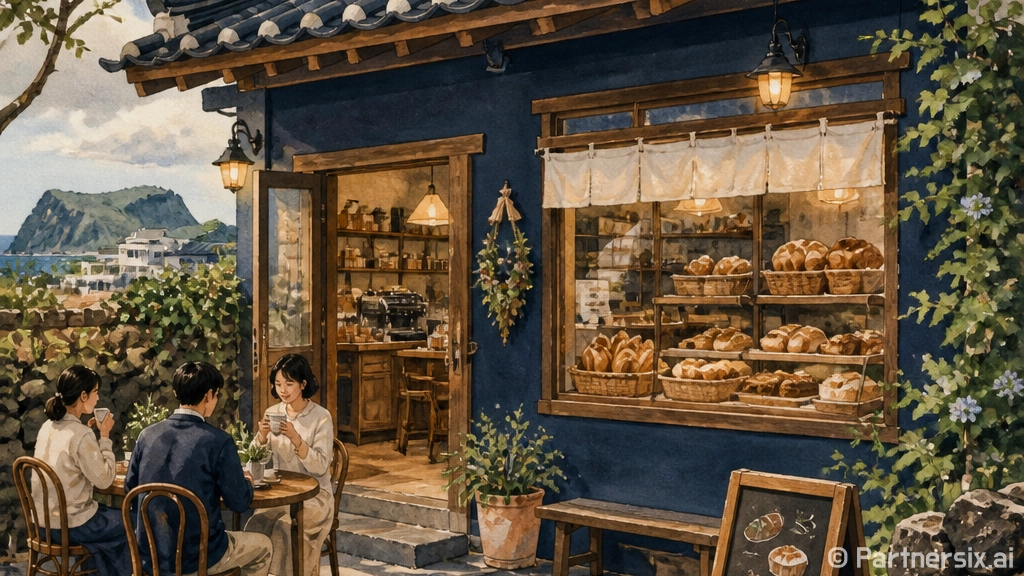 성산 숙소 잡고 제주 보룡제과 들러봤더니, 아침 빵으로 딱 좋은 집이었다