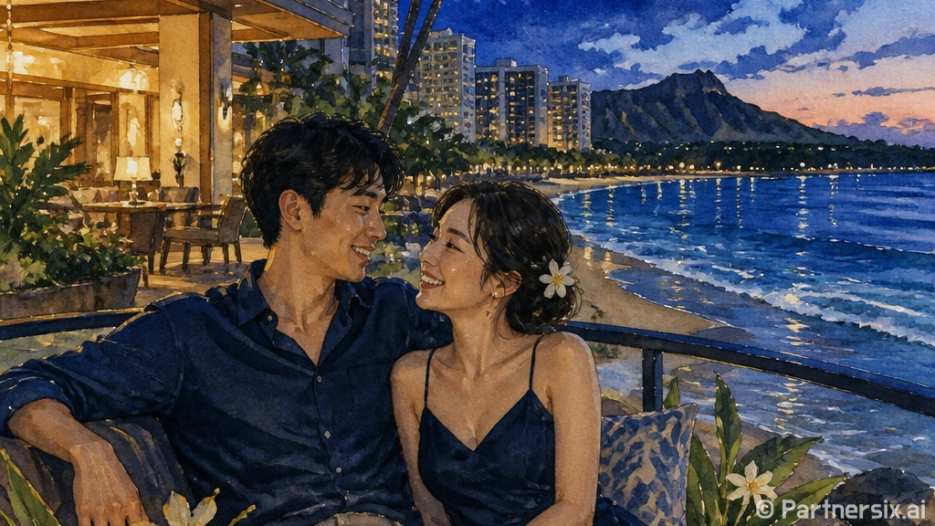 하와이신혼여행 숙소…