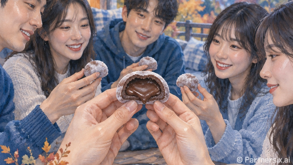 펜션 밤참으로 고디바 찹쌀떡 들고 갔더니, 사진보다 더 솔직했던 맛 후기