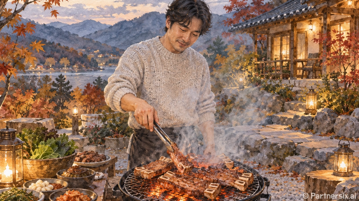 극한직업 돼지갈비 먹으러 갔다가 숙소까지 다시 보게 된 이야기