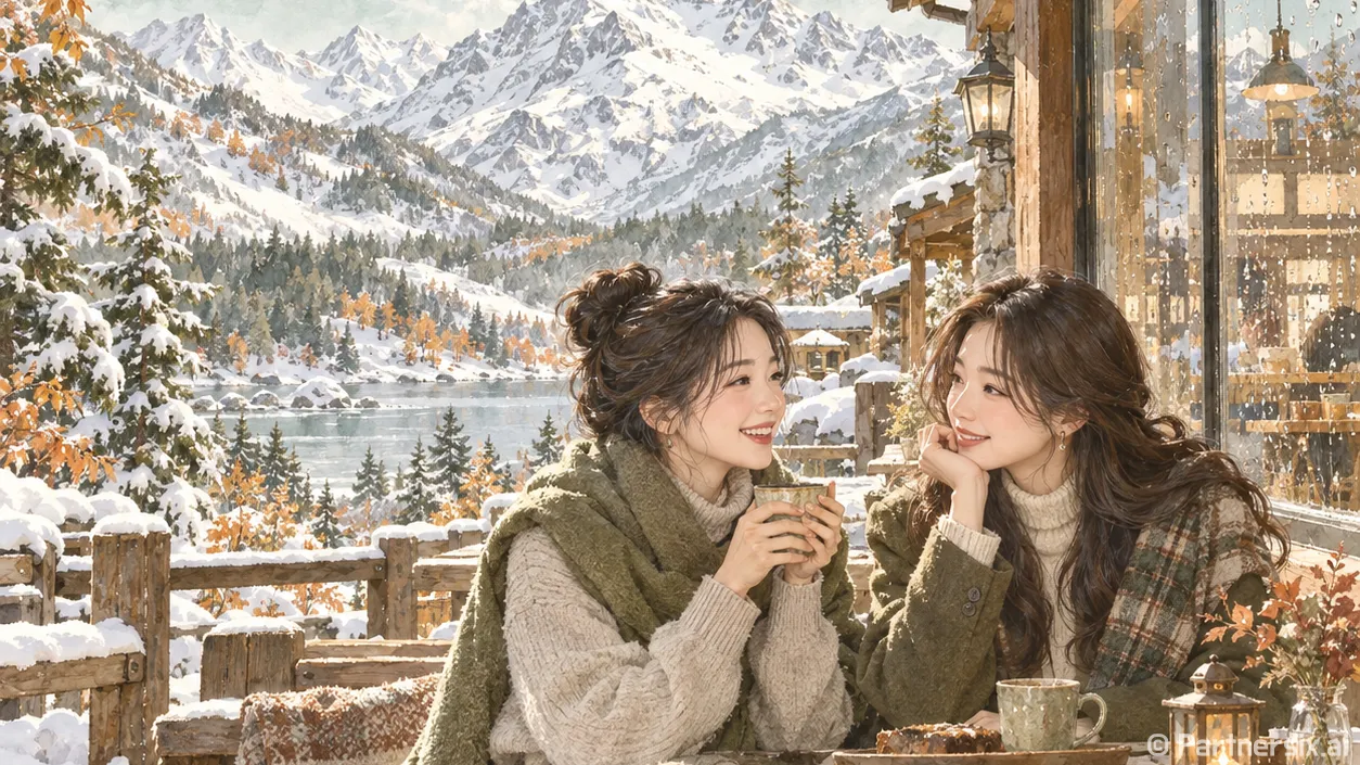 겨울 눈꽃 여행지에서 묵어보니 숙소가 더 중요했다