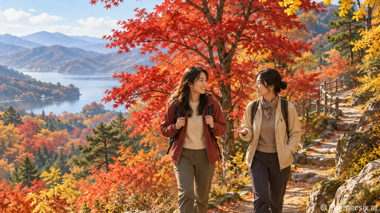 충남 단풍 명소 따라 숙소를 골라봤더니