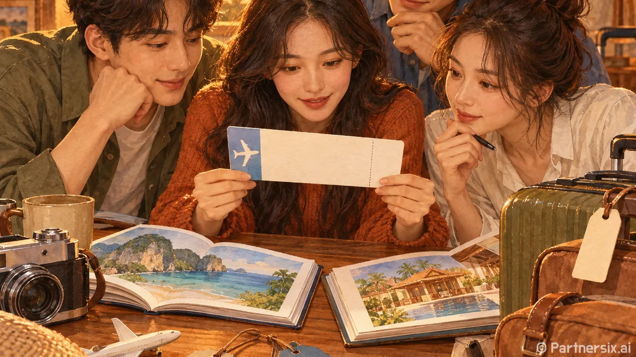 타이항공 항공권을 보고 숙소를 다시 고른 이유