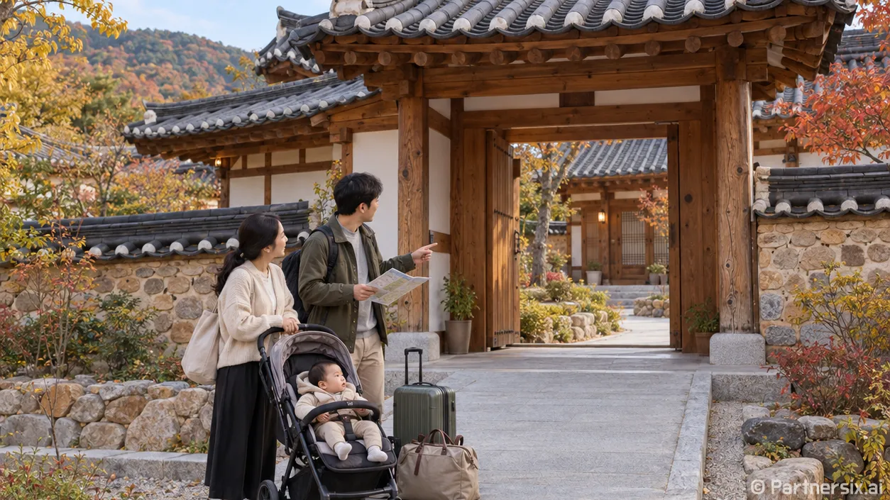 경주 숙소 아기랑 고르다 보니 사진보다 동선이 먼저였다