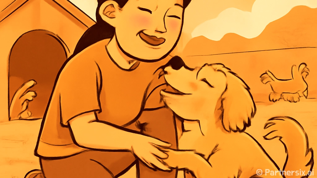 강아지가 핥는 이유…
