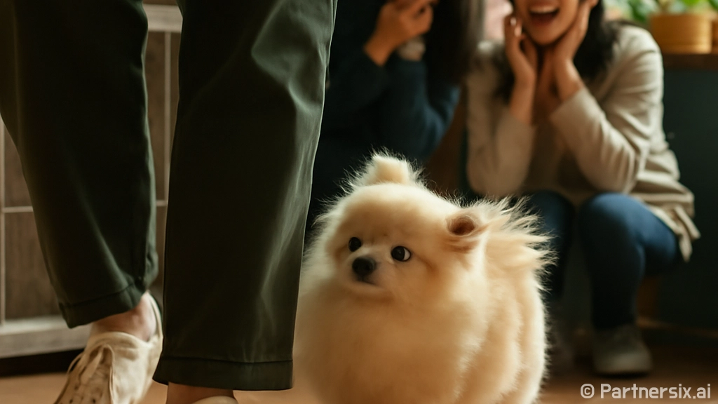 포메라니안 입양 전…