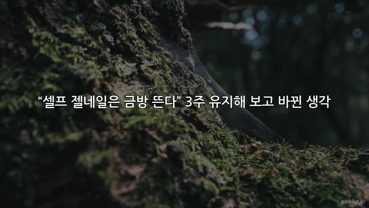 “셀프 젤네일은 금방 뜬다” 3주 유지해 보고 바뀐 생각