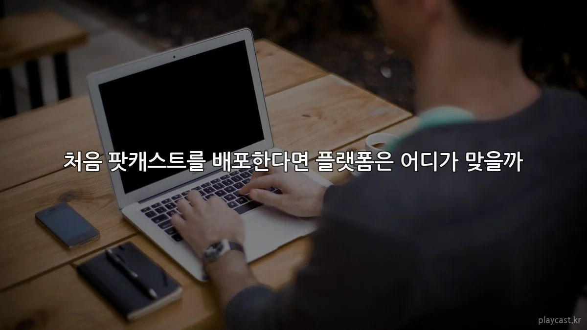 처음 팟캐스트를 배포한다면 플랫폼은 어디가 맞을까