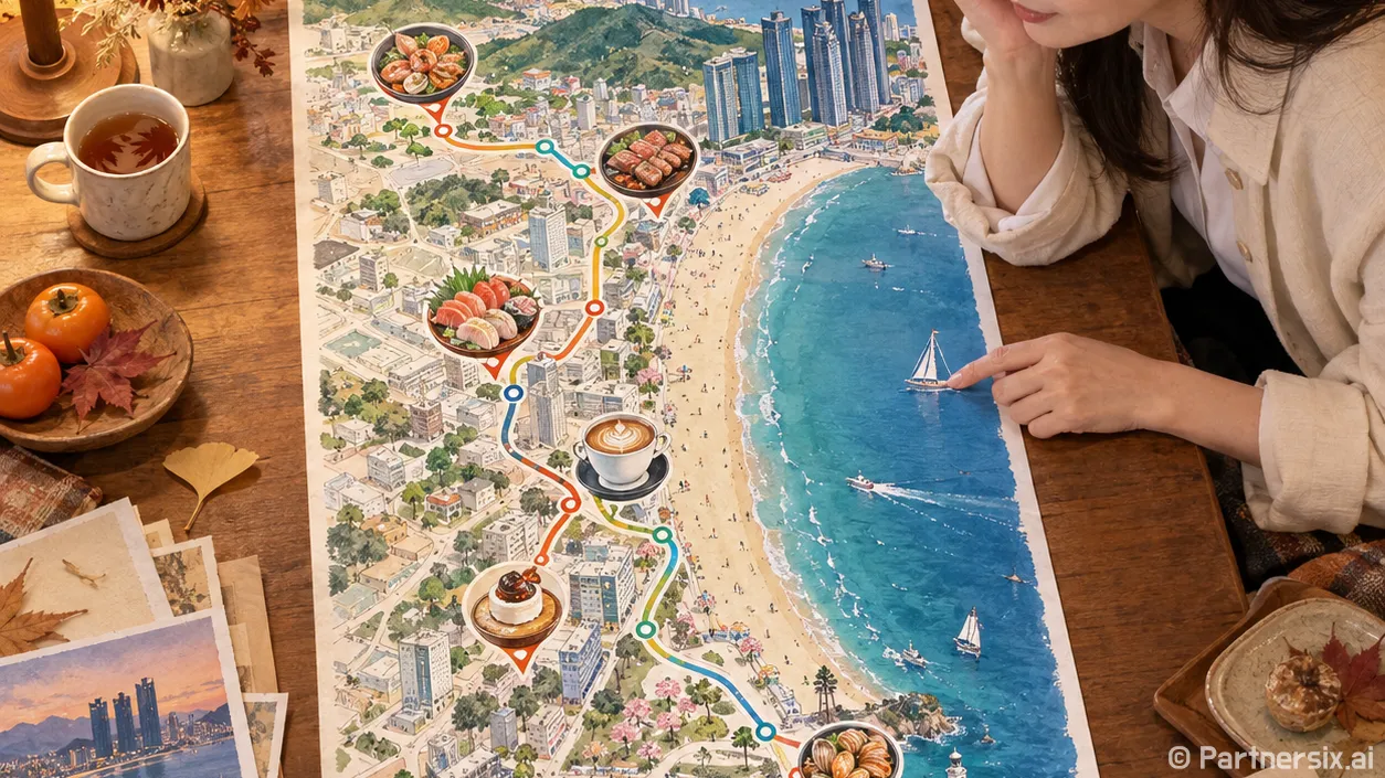 부산해운대맛집 동선 따라 고르는 방법
