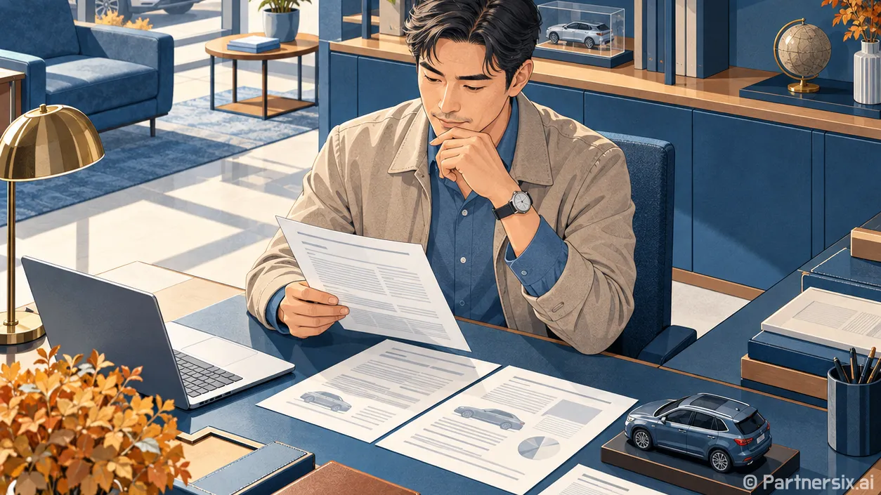 중고렌트카 계약 전에 비용과 차량 상태 확인하는 방법