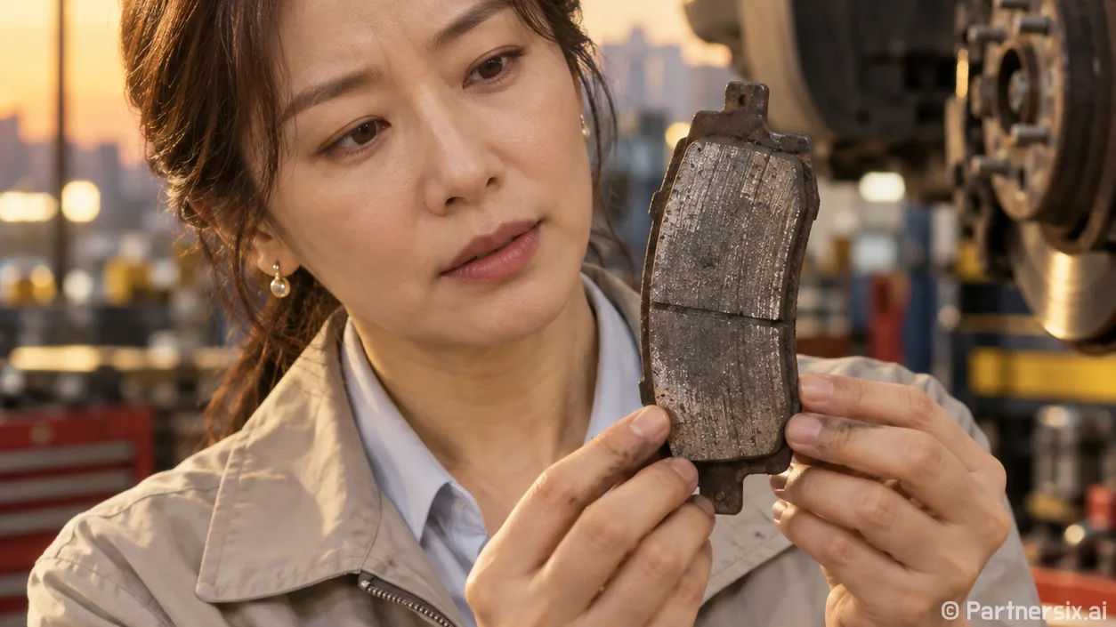 자동차 브레이크 패드 교체 주기 판단하는 방법