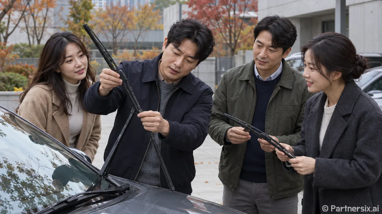 아반떼 와이퍼 교체할 때 규격부터 확인하는 방법