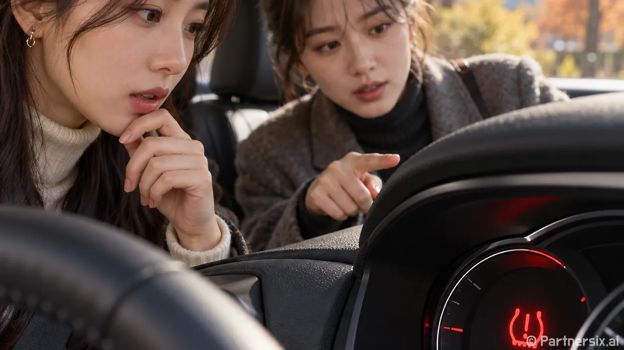 tpms 경고등 지우기 공기압부터 확인하는 방법