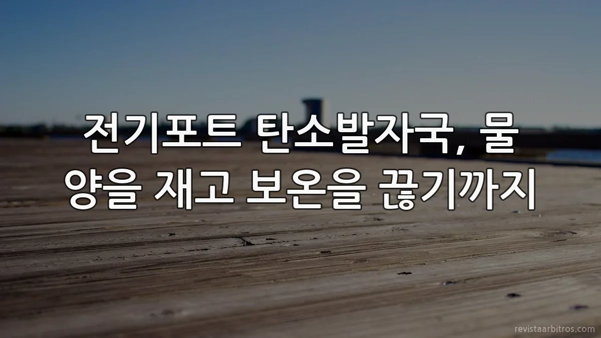 전기포트 탄소발자국, 물 양을 재고 보온을 끊기까지