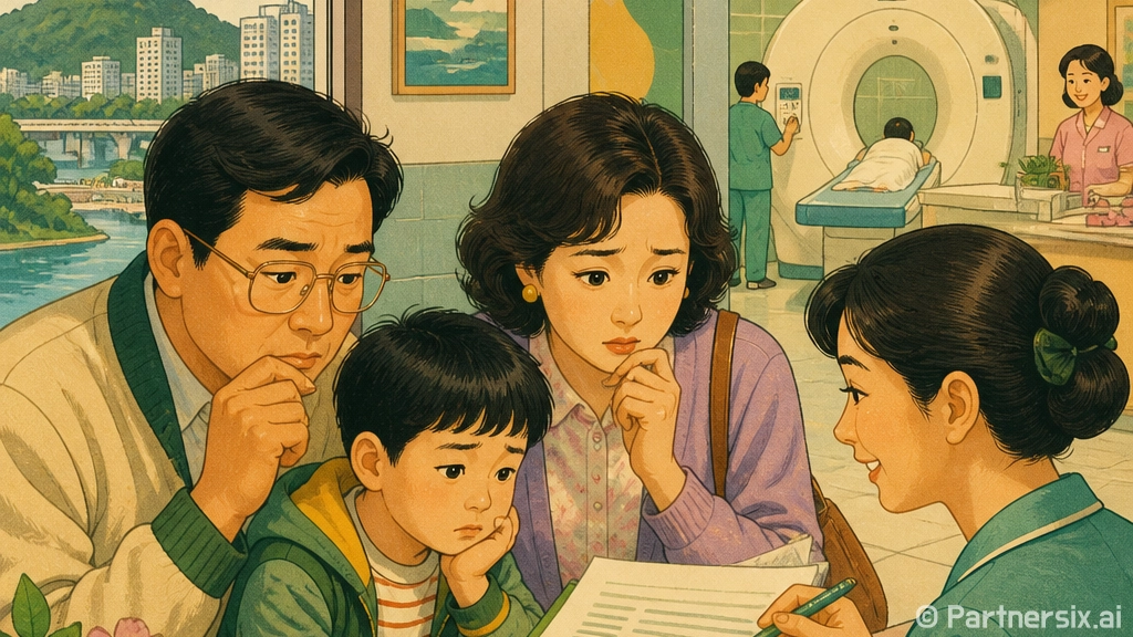 CT촬영 받기 전 …