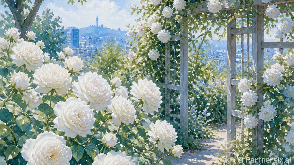 썸머스노우 장미 키…