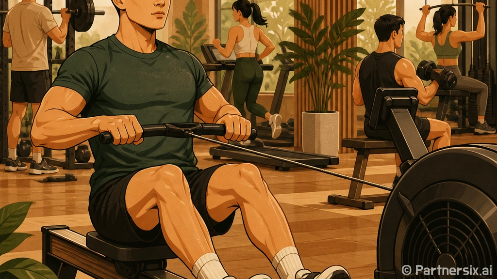 초보자가 로잉머신으로 20분 운동 루틴 만드는 방법