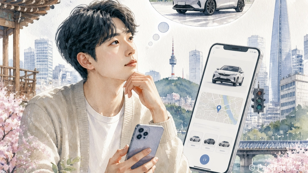 쏘카예약 처음 하는…