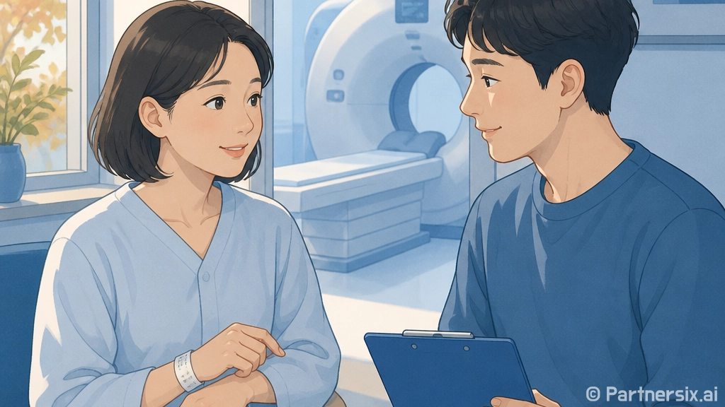 CT 검사 전 준비…