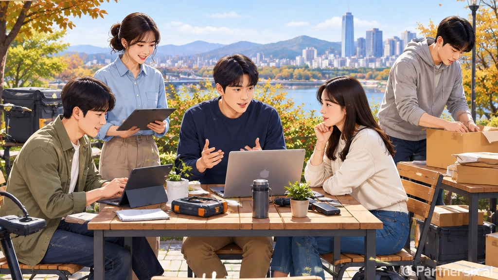 남자소자본창업 시작…