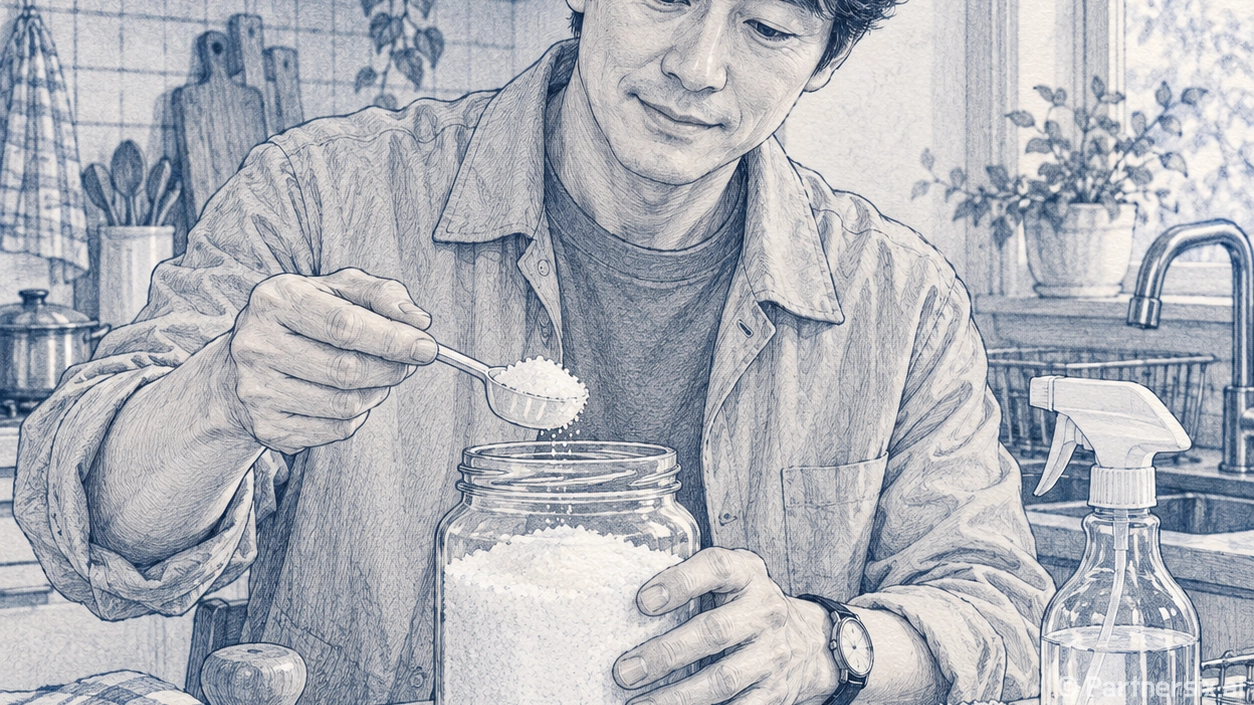 구연산으로 집안 냄새와 물때 줄이는 방법