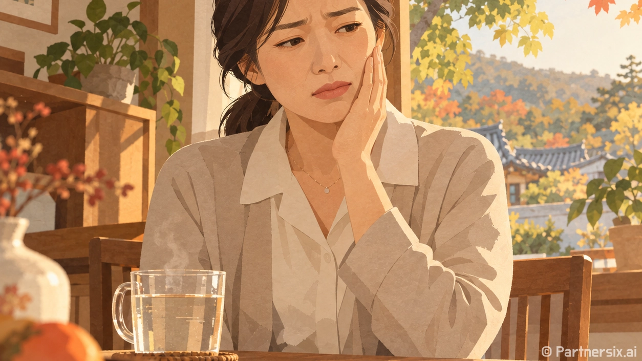 치통이 심할 때 집에서 버티는 방법과 치과에 가야 할 신호